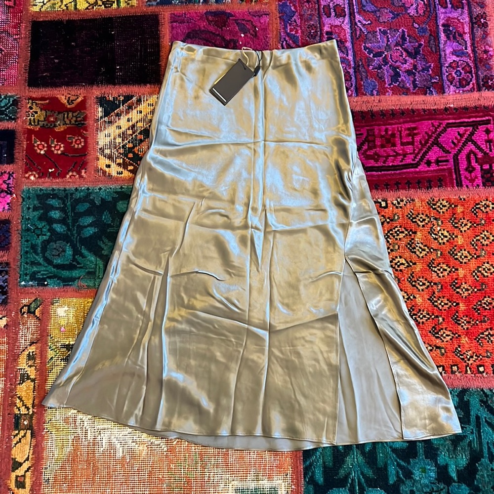 Rails Olive Midi Skirt